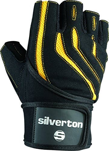 Image of Silverton Power 4 Gloves, Unisex, 43740XL, black/yellow, XL