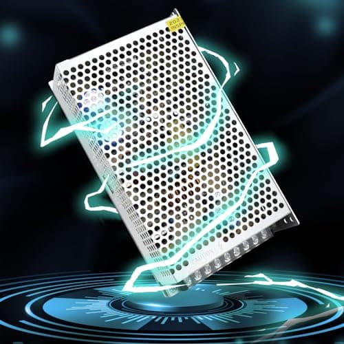 Image of LightingWill 24V Power Supply 10A 240W Universal Regulated Switching, Converter AC 110/220V to DC 24 Volt LED Power Adapter, Transformer, Driver for CCTV, LED Strip light, Radio, Computer Project