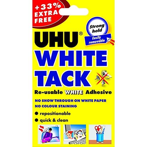 Image of UHU White Tack Adhesive Handy Pack 1