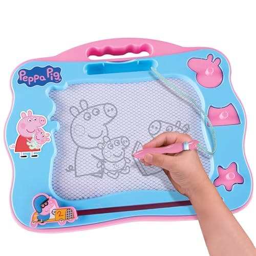 Image of Peppa Pig Travel Magnetic Scribbler, PreSchool Toys, Creative and Travel Toys