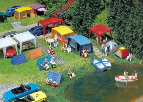 Image of Faller H0 FA CAMPING-TENTS-SET