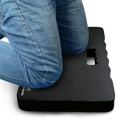 Image of Green Haven Super Comfy Thick Garden Kneeling Pad - High-Density Foam Kneeling Pads, Extra Soft EVA Foam Padding Mat, Knee Pad for Gardening Outdoor Work, Premium Cushion Knee Pads