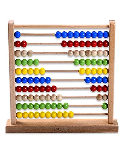 Image of Jaques of London Wooden Abacus for Kids - Premium Educational Toy for 2 Year Olds - Ideal Learning and Educational Toy for 3 Year Olds - Perfect Abacus for Toddlers