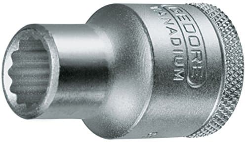 Image of Gedore D1919/32AF 1/2 19/32 x 39.5 mm 12 Hex Socket - Silver