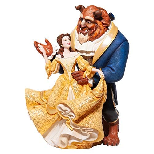 Image of Enesco Disney Showcase Couture de Force Beauty and the Beast Dance Figurine, 10.24 Inch, Multicolor