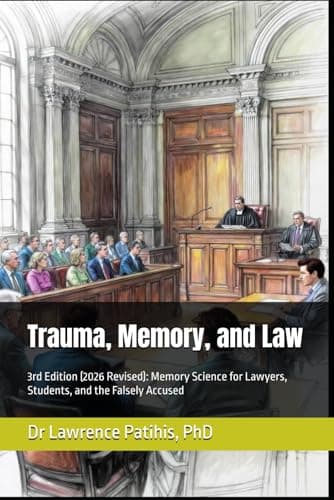 Image of Trauma, Memory, and Law, 3rd Ed: Lectures on false memories, repression, dissociative amnesia, and dissociative identity disorder