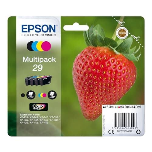 Image of Epson Original 29 - Ink Cartridge - Black / Cyan / Magenta / Yellow - Standard Capacity