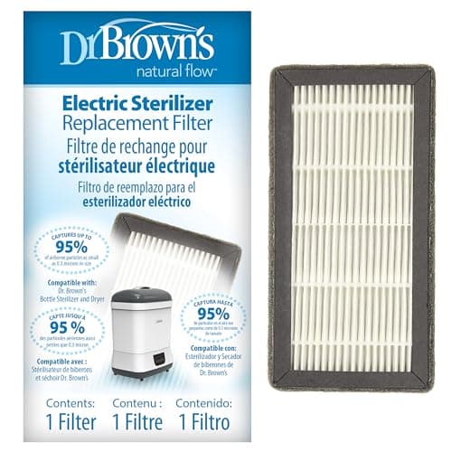 Image of Dr Brown's Replacement HEPA Filter for Clean Steam Bottle Steriliser and Dryer