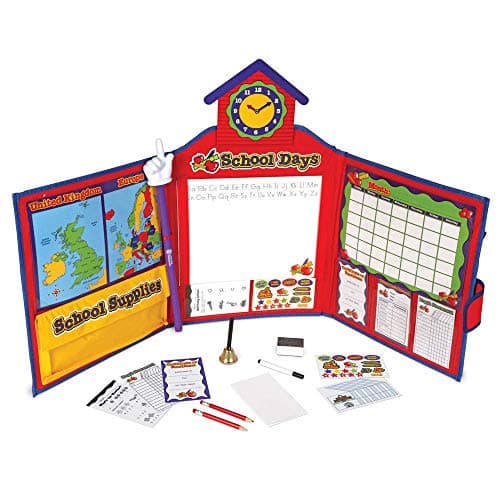 Image of Learning Resources Pretend & Play Original School Set, Ages 3+, Starting School Toy, Complete Pretend School Playset for Imaginative Role Play