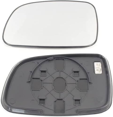 Image of LT2CP Wing Mirror Glass Replacement for Jeep Grand Cherokee (1998-2004) - Left Hand Side (Passenger N/S) - Heated - Clip-On Style - High Clarity OE Quality