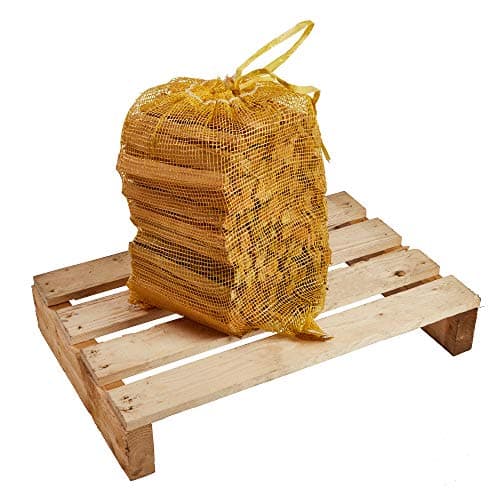 Image of 1 x Large Net of Kindling Wood 4KG- Kiln Dried, Natural Firelighters Ideal for Fire Starting, Premium Quality Ready to Light