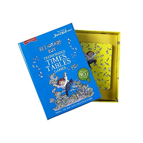 Image of The Lagoon Group 2231 World David Walliams Billionaire Boy's Tremendous Times Table Games, Nylon/A