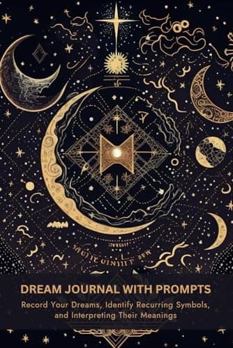 Image of Dream Journal with Prompts: Guided Dream Diary to Help You Track Your Dreams, Identify Any Recurring Symbols, and Interpreting Their Meanings | Dream Analysis Notebook