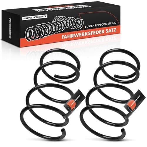 Image of Frankberg 2x Coil Spring Front Axle Compatible with C4 Aircross SUV ASX GAW Lancer VIII CYA CZA Saloon Lancer VIII Sportback CXA Saloon 4008 Replace# RA3492