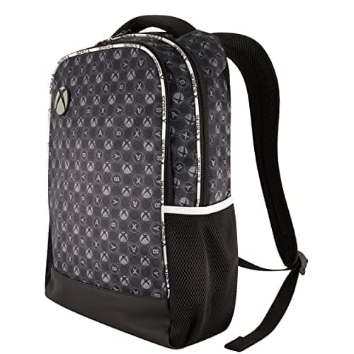 Image of Concept One Microsoft Xbox 13 Inch Sleeve Laptop Backpack, Padded Computer Bag for Commute or Travel, Black, Microsoft Xbox 13 Inch Sleeve Laptop Backpack, Padded Computer Bag for Commute Or Travel