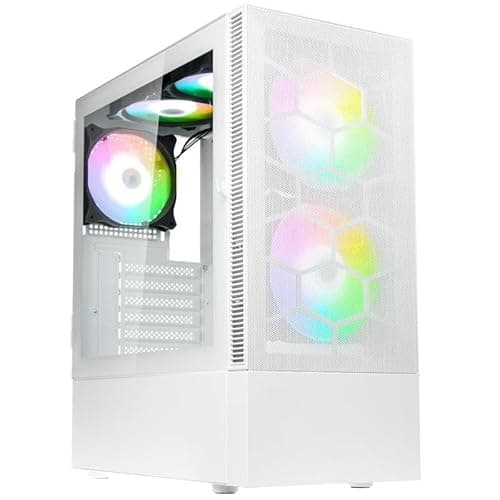 Image of Kolink Observatory MX Mesh ARGB Midi Tower Case - White