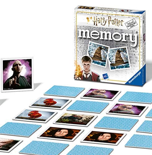 Image of Ravensburger Harry Potter Mini Memory Game - Matching Picture Snap Pairs for Kids Age 3 Years Up