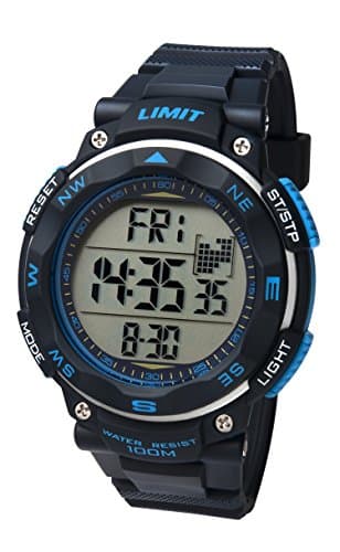 Image of Limit Pro XR Men's Digital Watch with LCD Dial Digital Display and Navy Plastic Strap 5487.01