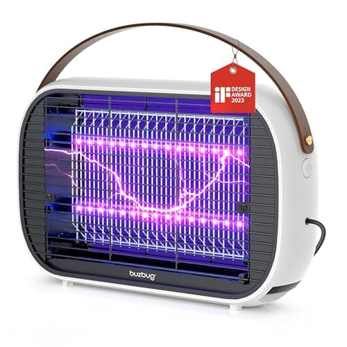 Image of Buzbug LED Bug Zapper Indoor, 50000 H Long-Lasting LED, Energy Saving & Dual Band Attraction, High-Voltage Electric Mosquito Zapper, Fly Trap Mosquito Trap, Fly Killer -MA015B