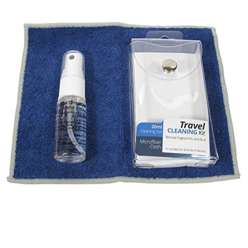 Image of MultiPurpose Travel Cleaning Kit 20ml Screen Cleaning Gel & Microfibre Cloth