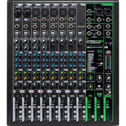 Image of Mackie ProFX12v3 12-Channel Professional Effects Mixer with USB
