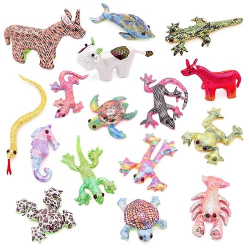 Image of Toyland® Pack of 3-10cm (4") Sand Animal Toy/Decoration - Assorted Designs - 3 Chosen at Random