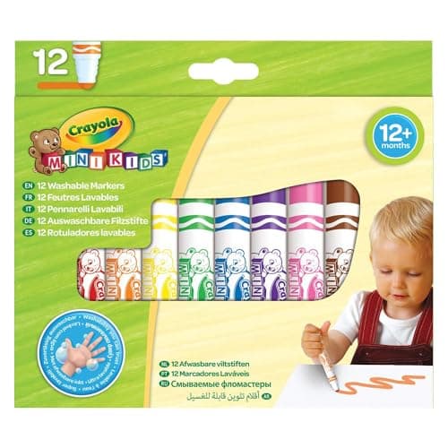 Image of Crayola - 8 Mini Kids Markers