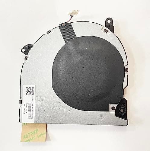 Image of Fleshy Leaf Replacement New CPU Cooling Fan for HP Probook 440 G6 445 G6 445R G6 440 G7 445 G7 Zhan 66 Pro 14 G2 HSN-Q15C Series L48269-001 L48270-001 FL8J