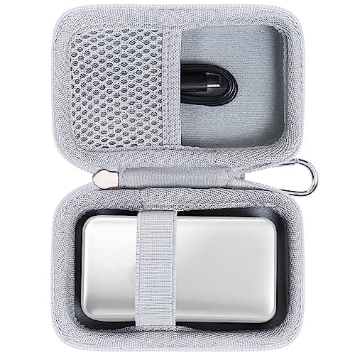 Image of Khanka Hard Carrying Case Replacement for Anker Nano 30w/Anker 533 Power Bank 30W,Storage Travel Cover for Anker 10,000mAh Power Bank(White,Case Only)