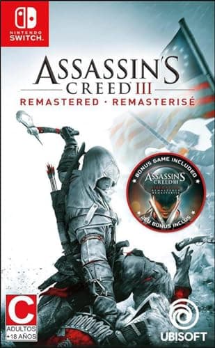 Image of Ubisoft Assassin's Creed III: Remastered (import version: North America) - Switch - PS4