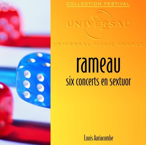 Image of Rameau: 6 Concerts transcrits en sextuor / 6e concert - 4. L'Egyptienne