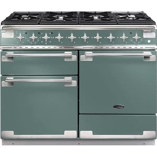 Image of Rangemaster Elise 110cm Dual Fuel Range Cooker - Mineral Green - A Rated