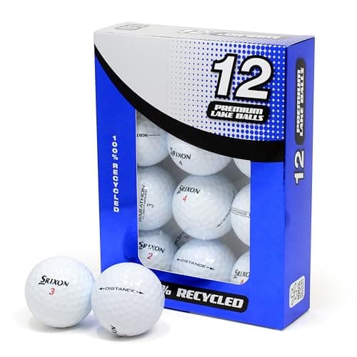 Image of Second Chance Recycled Lake Golf Balls, 12 Pack - Grade A for Srixon Mix Golf Balls including Distance