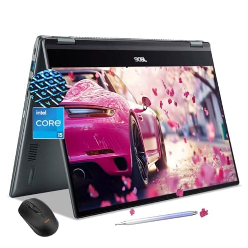 Image of acer Chromebook Spin 514 Touchscreen Laptop 2in1 - Intel Core i5-1334U- 14inch FHD IPS Display -8GB RAM -512GB SSD -Backlit Keyboard- Gaming Chrome Tablet- Students School Kids