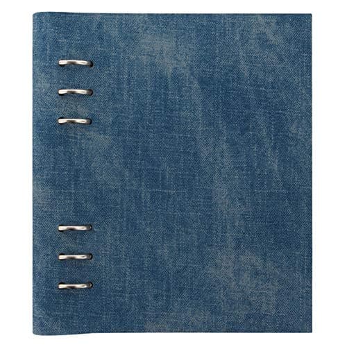 Image of Filofax Clipbook Patterns A5 notebook - denim