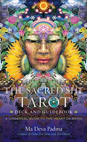 Image of The Sacred She Tarot Deck and Guidebook: A Universal Guide to the Heart of Being