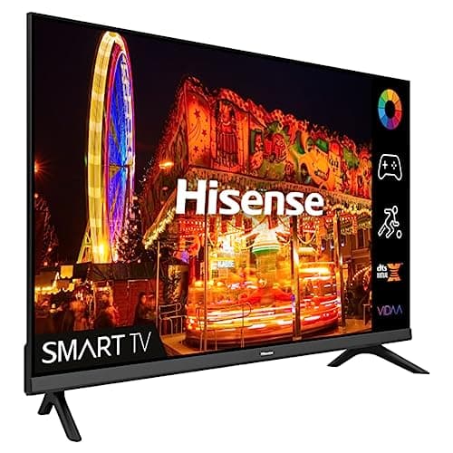 Image of Hisense 32A4BGTUK (32 Inch) HD Smart TV, with Natural Colour Enhancer, DTS Virtual X, VIDAA U5 OS, Youtube, Netflix, Disney +, Freeview Play and WiFi (2022 NEW), Operating System VIDAA