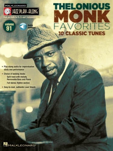Image of Thelonious Monk Favorites Songbook: Jazz Play-Along Volume 91