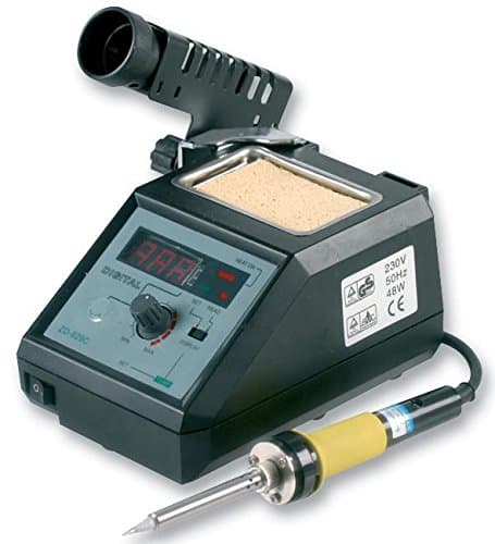 Image of DURATOOL D03326 48W ESD Safe Soldering Station with Digital Temperature Read-Out 240V 420°C