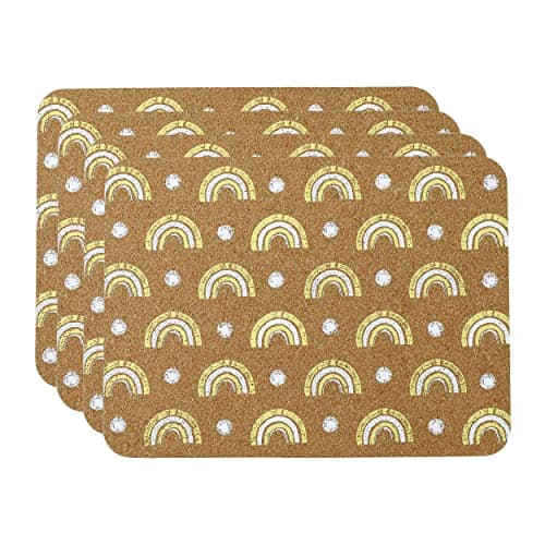 Image of Creative Tops 4-Piece Cork Placemat Set
