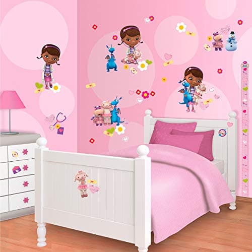 Image of Walltastic Disney Doc McStuffins Room Decor Kits, Multi-Colour