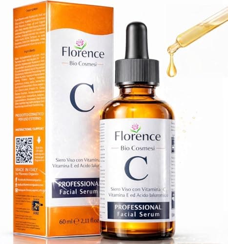 Image of Big 2.11oz. Organic Vitamin C Serum for Face. Anti-Dark Spots, Wrinkles Skin Repair Serum with Hyaluronic Acid, Vitamin C & Niacinamide. All-in-One Brightening, Anti Aging Facial & Eye Area Skincare