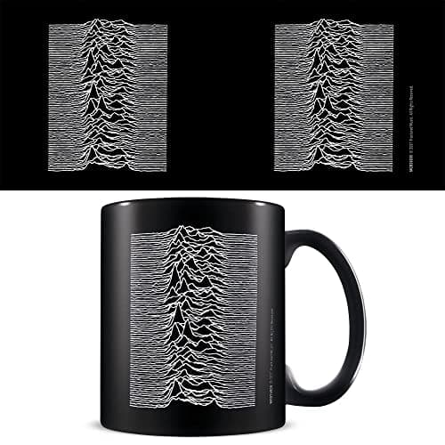 Image of Pyramid International Joy Division (Unknown Pleasures Waveforms) - 10Oz / 315Ml Ceramic Mug - One Size