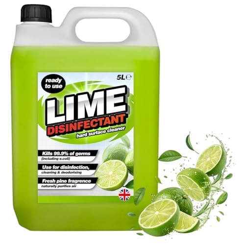 Image of 5 Litre Ready To Use Lime Disinfectant Hard Surface Cleaner For Kitchens & Toilets (2 x 5 Litres)