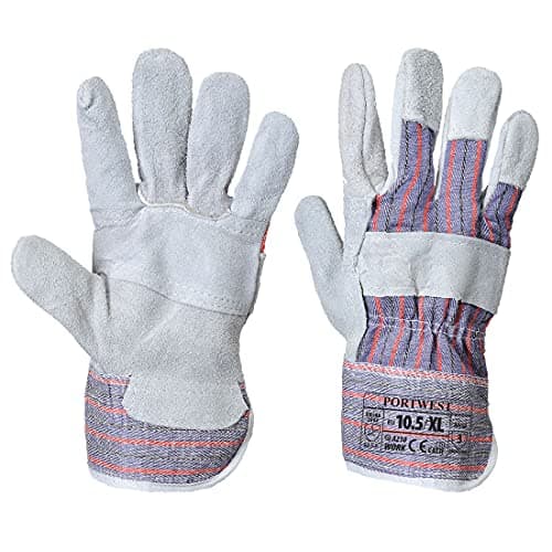 Image of Portwest Canadian Rigger Glove, Size: XXXL, Colour: Grey, A210GRRXXXL