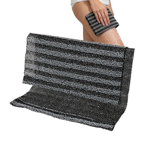 Image of Générique Absorbent Bath Towels - Deep Cleaning with Foaming Microfibre | Large Body Towels for Shower, for Adults, Seniors, Sensitive Skin, Face, Arms, Legs,