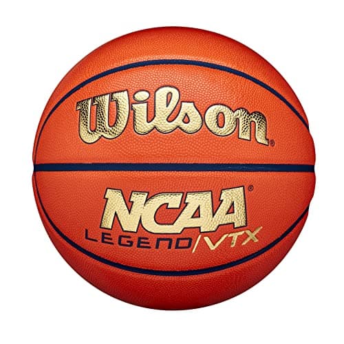 Image of Wilson Basketball NCAA LEGEND VTX, Blended Leather, Indoor- and Outdoor-Basketball, Size 7