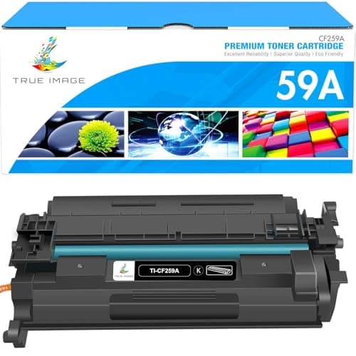 Image of TRUE IMAGE CF259A Toner Cartridge Compatible with HP 59A Laserjet Pro M404dn M404dw MFP M428fdw M428dw M428fdn M404n M304n M304dn M406 M430 M428 M404 M304 59X CF259X (Black, Pack of 1)
