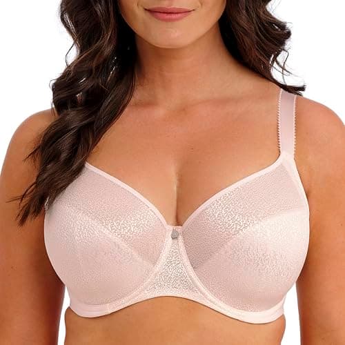 Image of Fantasie Womens Demure Underwire Unlined Bra, Delicacy, 32GG US