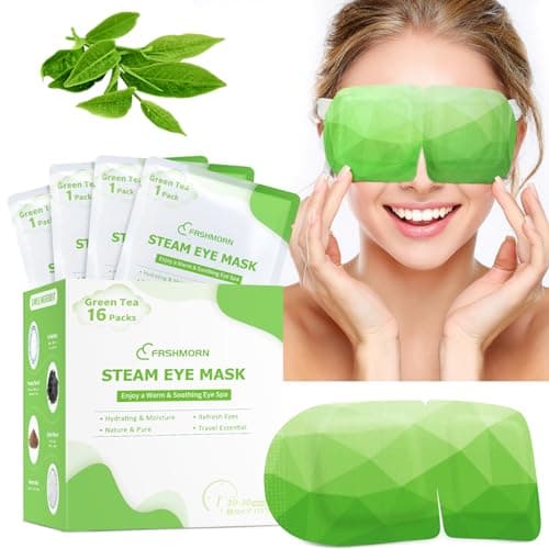 Image of FRSHMORN Steam Eye Mask (Green Tea, 16Packs)